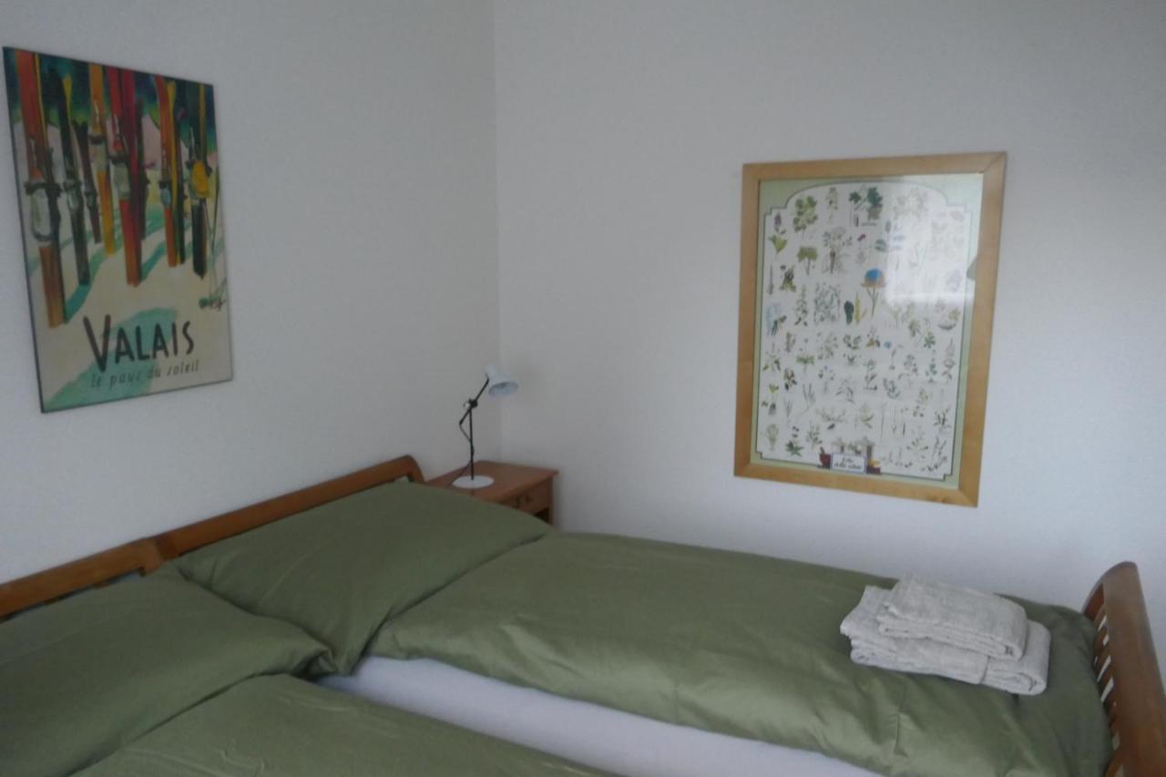Apartmán Haus Silberblick Anrig Grächen Exteriér fotografie