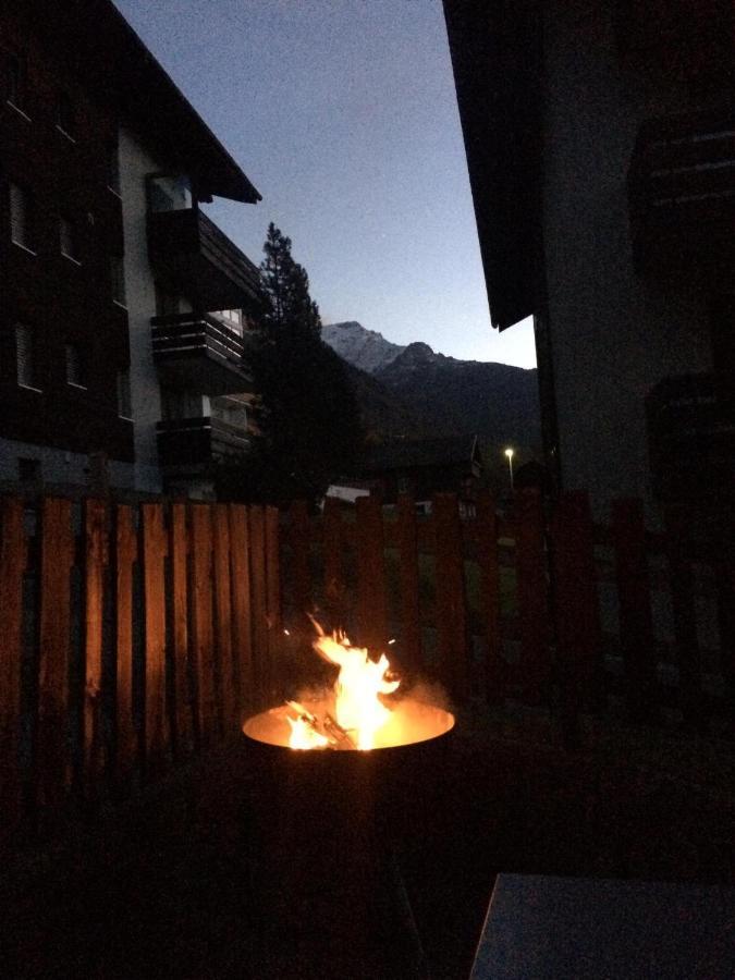 Apartmán Haus Silberblick Anrig Grächen Exteriér fotografie