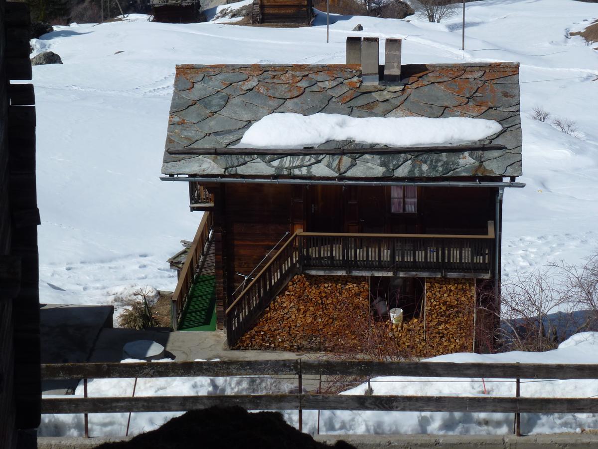 Apartmán Haus Silberblick Anrig Grächen Exteriér fotografie
