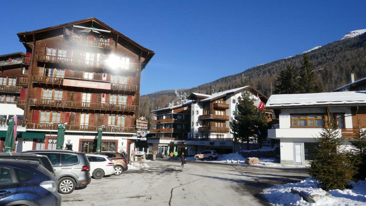 Apartmán Haus Silberblick Anrig Grächen Exteriér fotografie