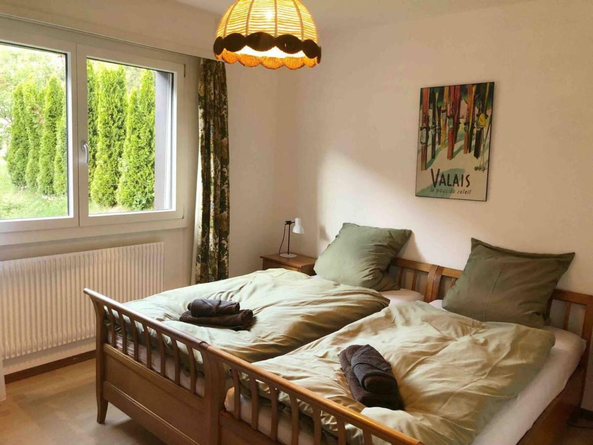 Apartmán Haus Silberblick Anrig Grächen Exteriér fotografie
