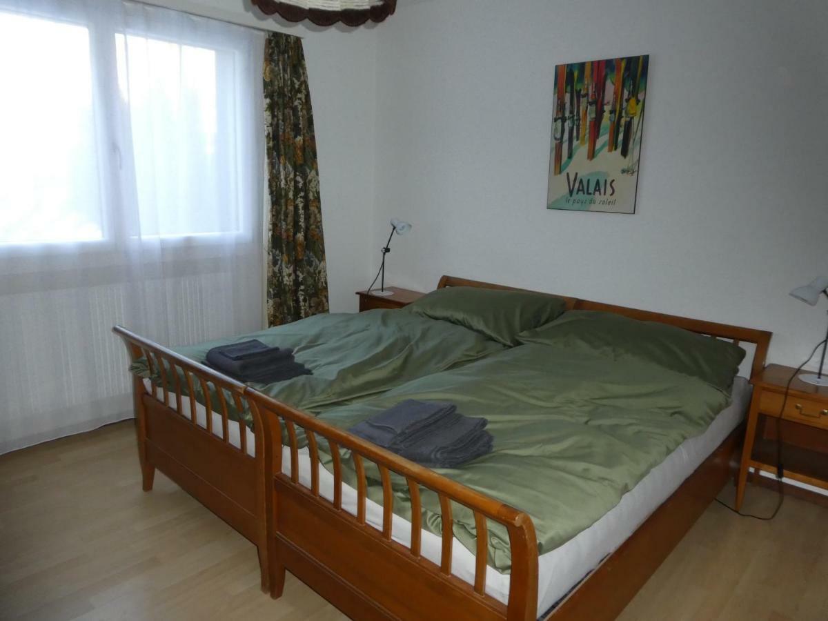 Apartmán Haus Silberblick Anrig Grächen Exteriér fotografie